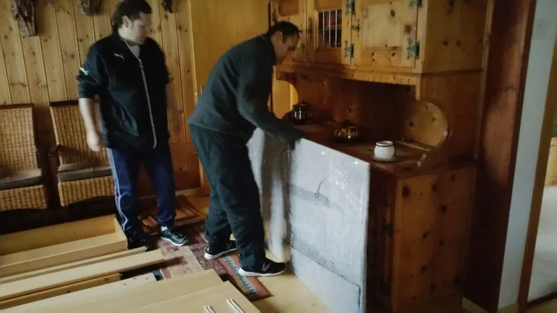 Backofen und Küche